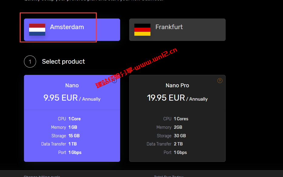 做欧洲外贸站，选择哪个便宜服务器好，V.PS荷兰1核1G内存大约是75元/年可以考虑插图1