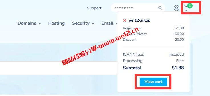 国外域名注册商哪个好_NameSilo新手零基础注册域名和管理域名教程插图4