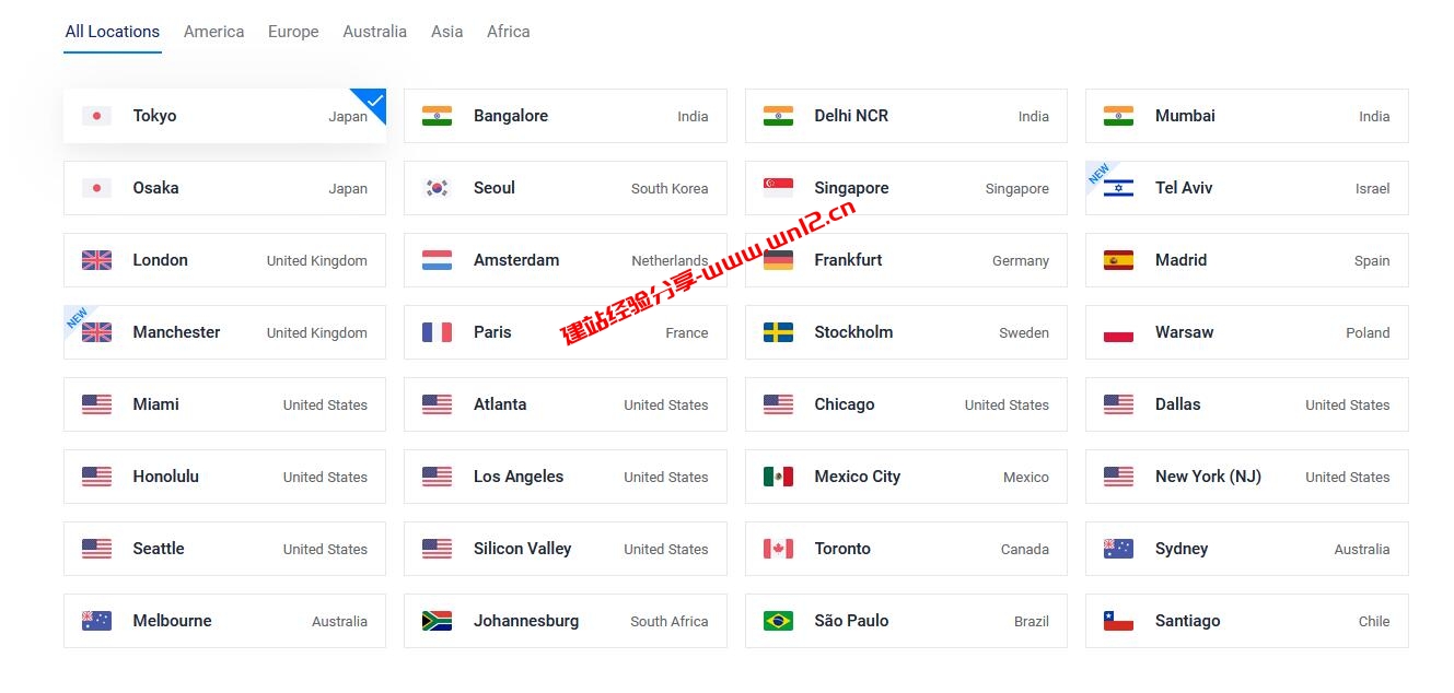 Vultr新用户注册最高送250美元_Vultr按小时计费云服务器全球32个机房可选插图