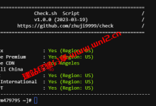 Check.sh一键流媒体解锁测试脚本_一键测试服务器IP是否支持解锁Netflix、TikTok、ChatGPT等_建站经验分享