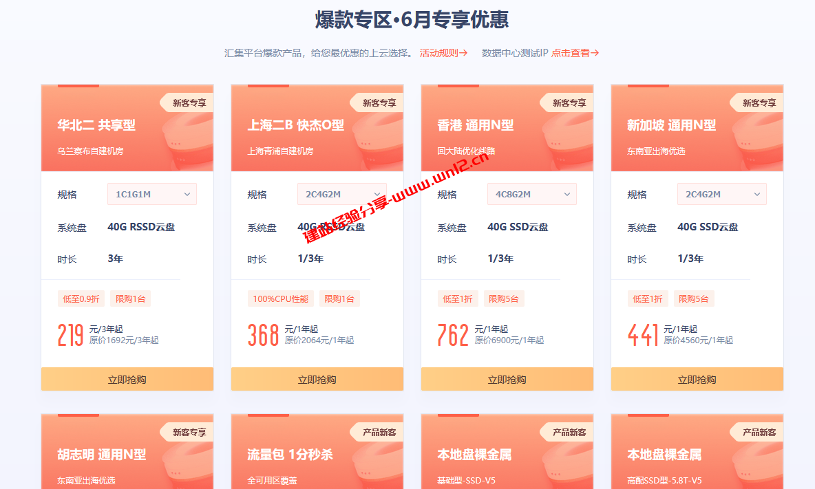 稳定、安全、可靠的建站企业级云服务器6元/月起_UCloud国内、香港、新加坡、越南机房云服务器插图