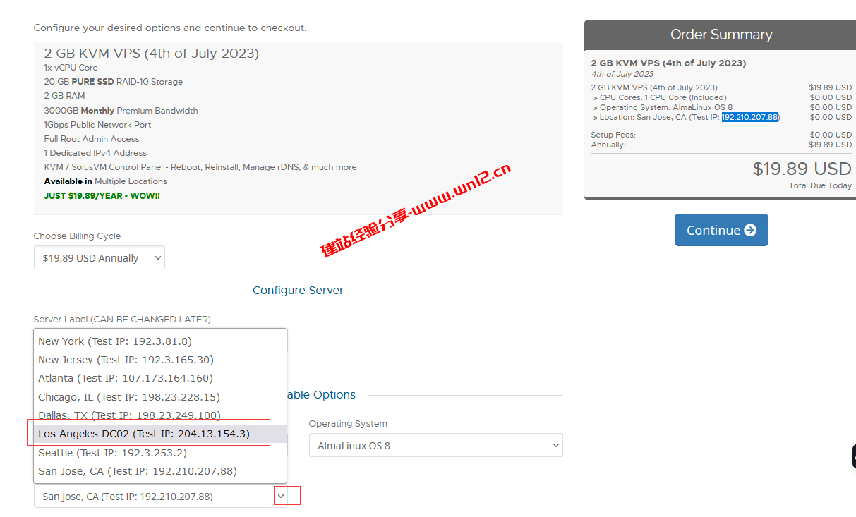 有没有便宜稳定且速度好的美国云服务器，试试这个82元/年起的美国亚洲优化线路云服务器插图1