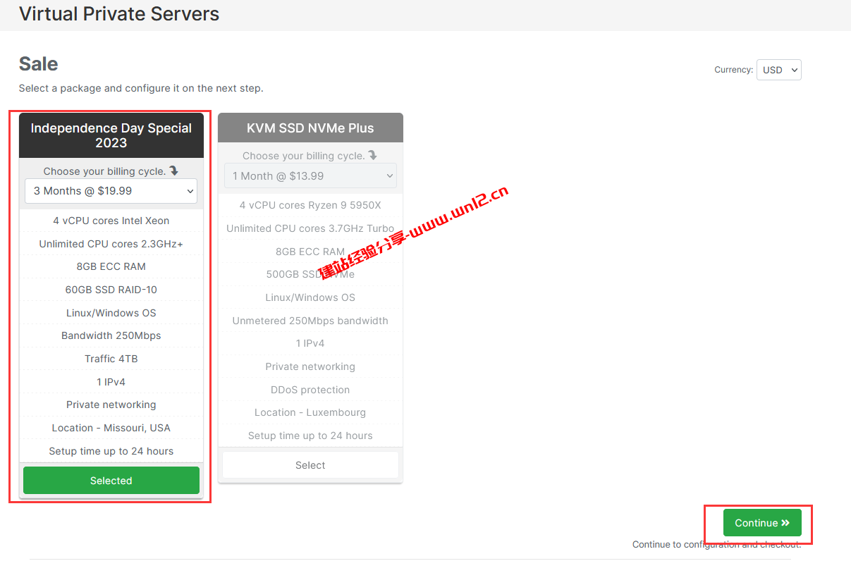 便宜美国云服务器4核8G只需$6.99/月_Wishosting美国密苏里州云服务器闪购插图