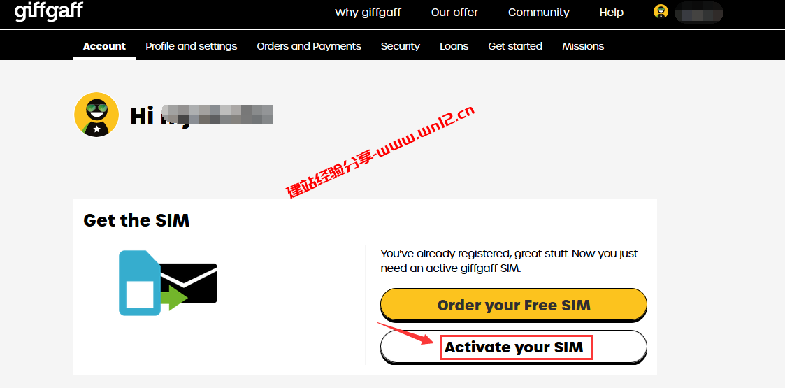 免费giffgaff英国手机卡收到后如何充值激活、免费giffgaff英国手机卡插卡使用需要注意什么插图