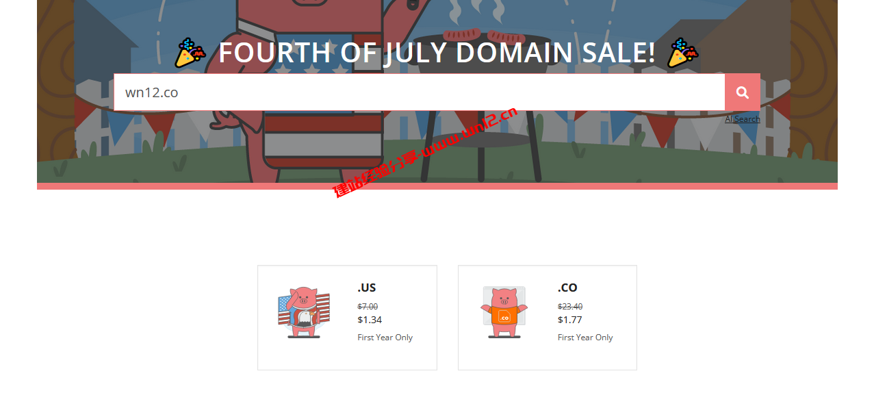 Porkbun使用支付宝注册域名及修改域名DNS详细教程_Porkbun新注册的.US、.CO域名可享受90%优惠1.34美元/首年插图