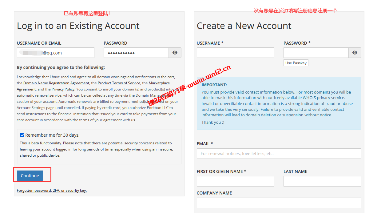 Porkbun使用支付宝注册域名及修改域名DNS详细教程_Porkbun新注册的.US、.CO域名可享受90%优惠1.34美元/首年插图4