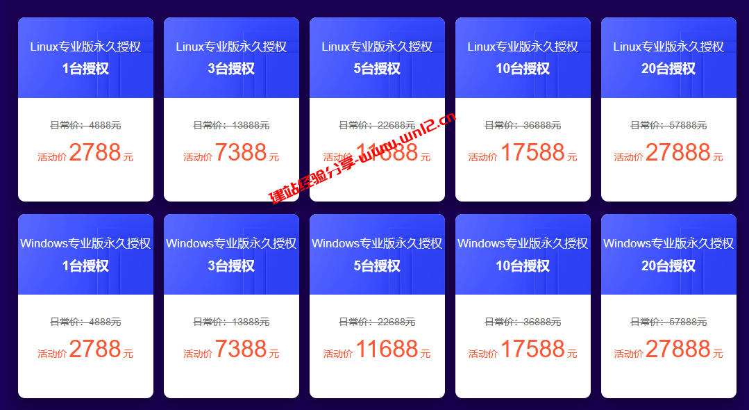 宝塔面板2023双11永久版授权2788元起插图2