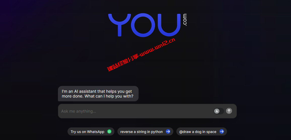 You.com可免费ChatGPT-4，无需注册就可使用GPT-3.5无限制对话插图