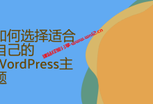WordPress博客如何选择主题？需要注意哪些问题？_建站经验分享