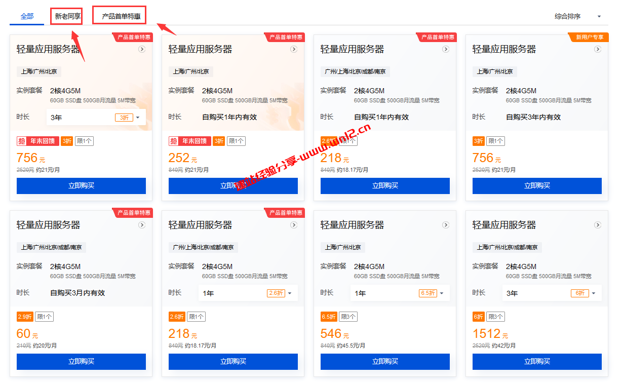 如何花最少的钱选择到最合适的腾讯云服务器插图2