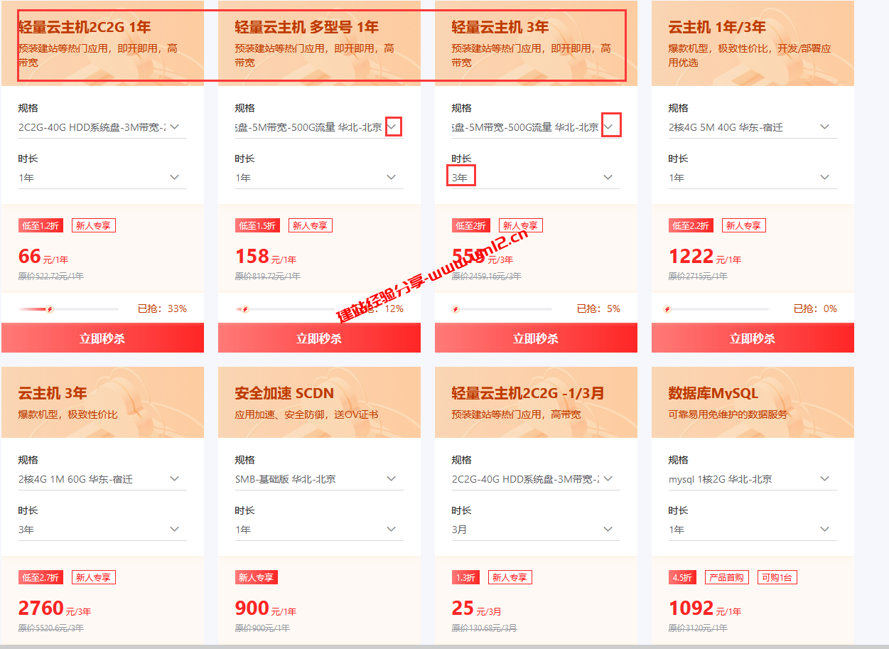 京东云2023年12月优惠：轻量云服务器低至66元/年插图