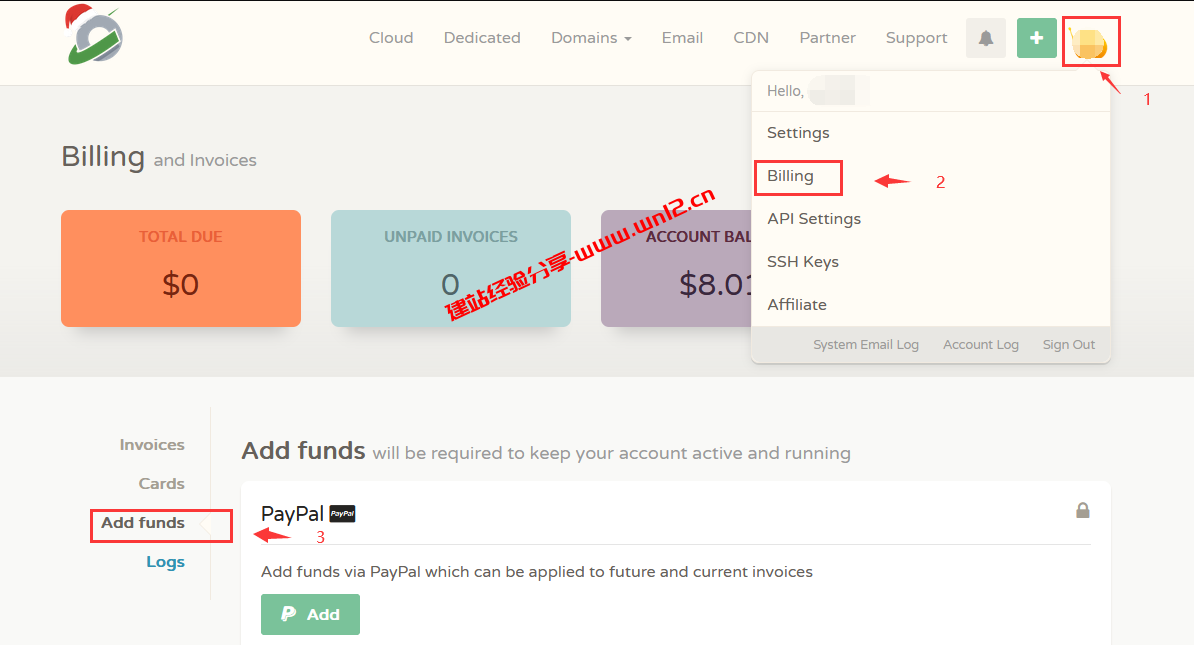 CloudCone美国VPS、云服务器、独立服务器最新购买及管理教程插图
