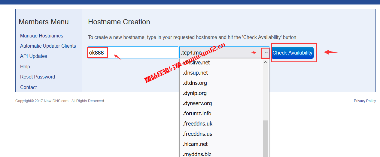 Now-DNS免费DDNS域名API解析动态IP及免费二级域名注册使用指南插图3