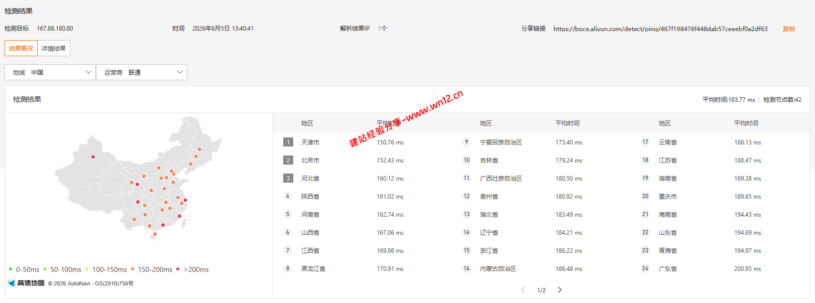 V5.NET Server美国普通线路云服务器网络质量简单测评及结果详解插图1