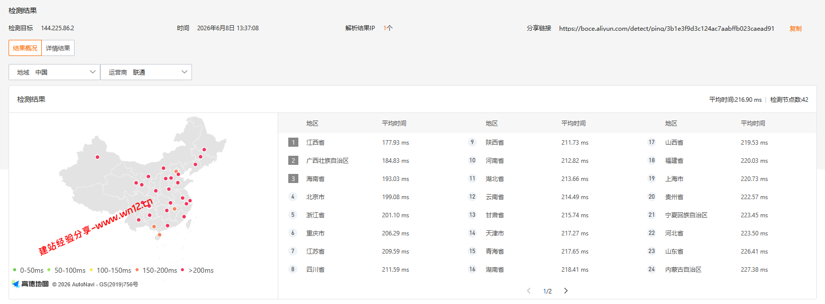UQIDC美国达拉斯原生IP云服务器网络及IP质量简单测评及结果详解插图1