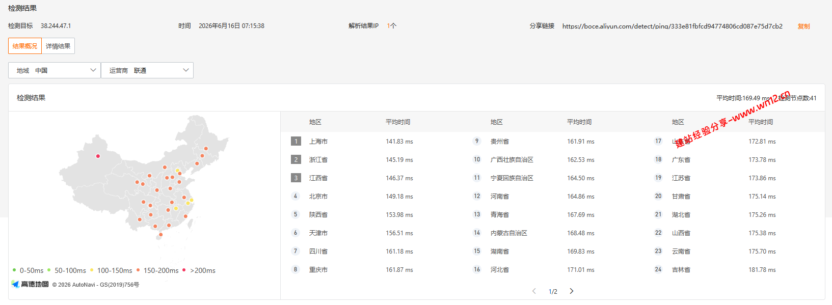 CstoneCloud美国洛杉矶五网回程AS9929原生IP云服务器网络及IP质量简单测评及结果详解插图1
